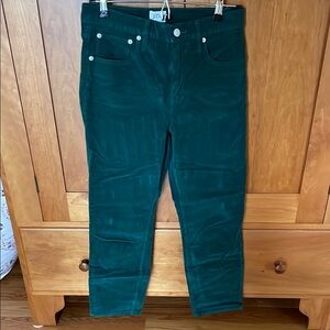 Green Corduroy Pants